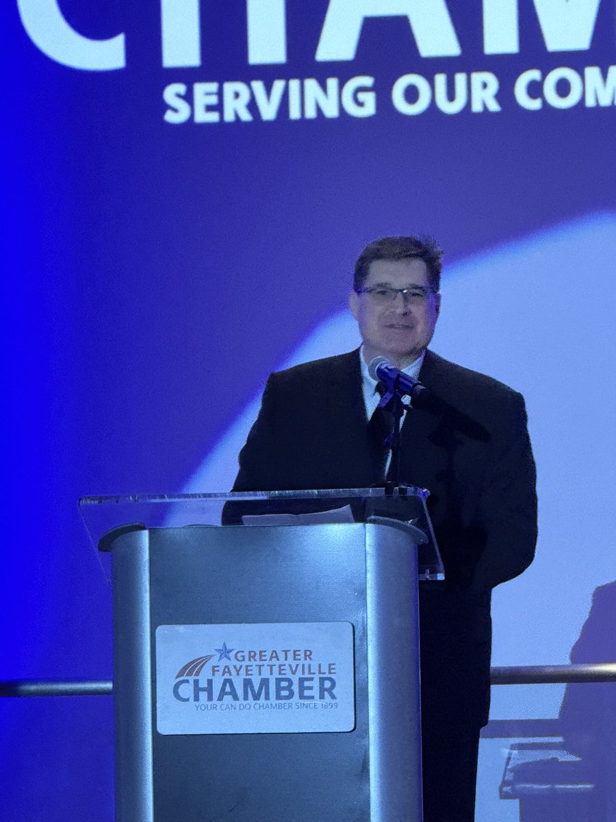 Congratulations Charles Bossert for winning the Greater Fayetteville Chamber Educator of the Year Award! We are so grateful for what you do each and every day! <a href="/CCSArtsEd/">Cumberland County Schools Arts Education</a> <a href="/CumberlandCoSch/">Cumberland County Schools</a>
