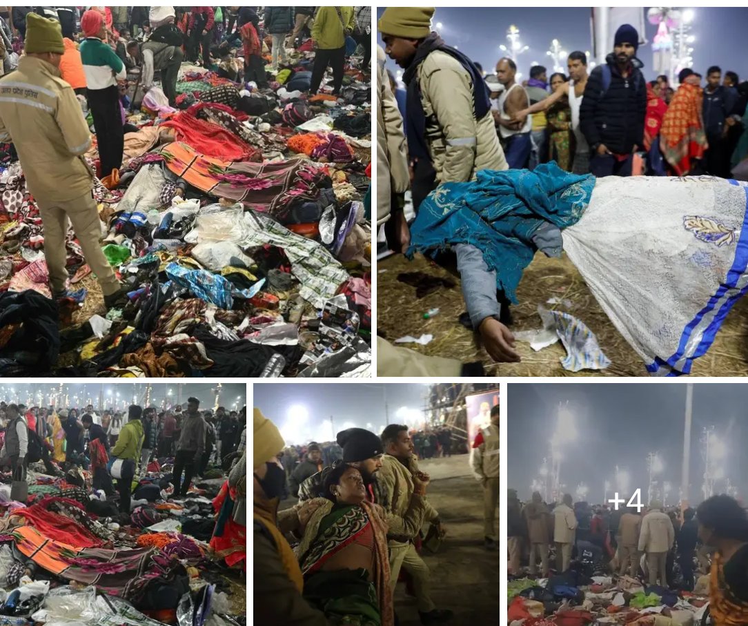 प्रयागराज: महाकुंभ के संगम तट पर भगदड़ के बाद की तस्वीरें

जिसका डर था वही हुआ ...😢