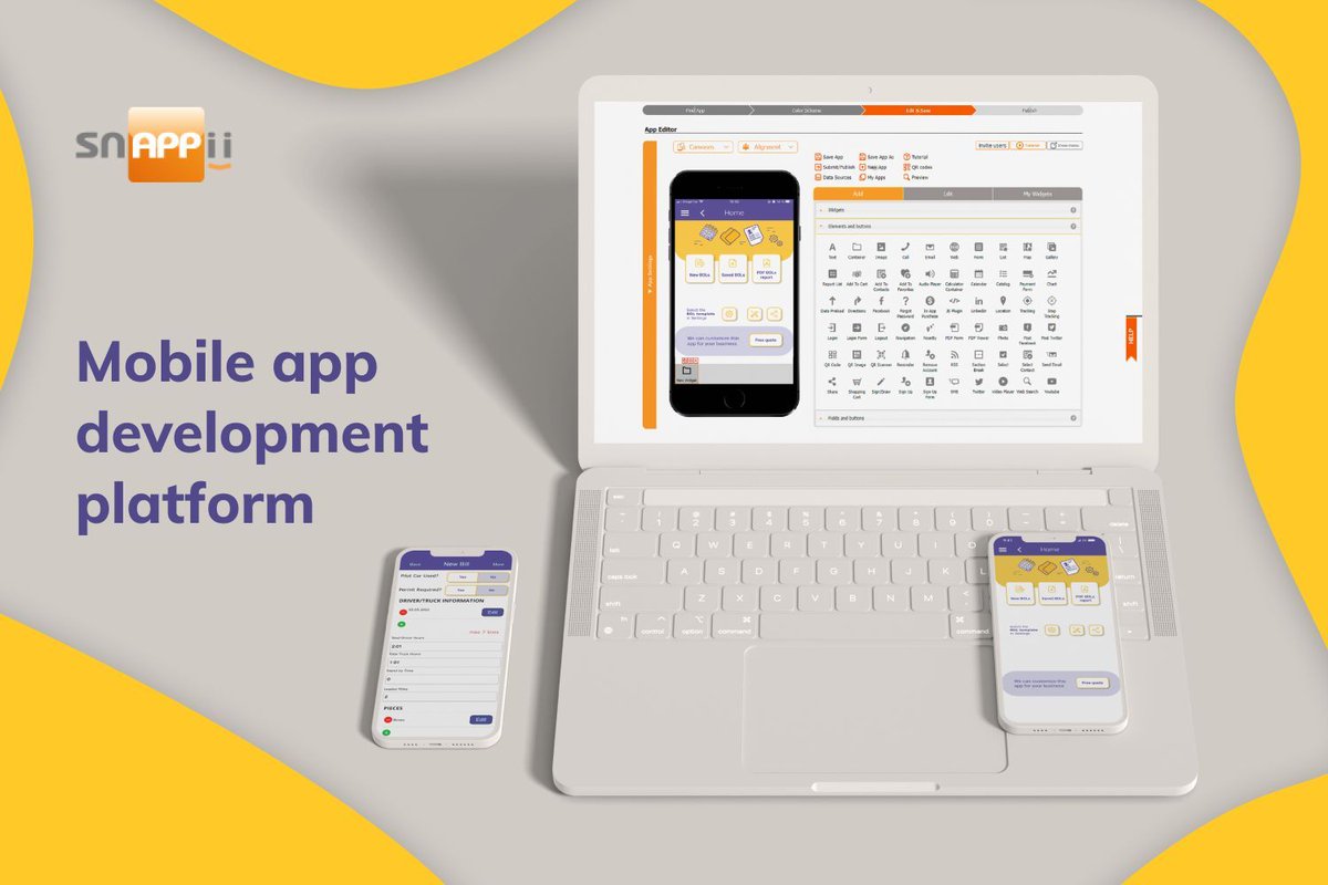 Snappii_app's tweet image. Snappii is one of the best no-code app builders. Create your mobile business app without programming skills today buff.ly/3DfB1RN
#nocode #appbuilder #iosappbuilder #androidappbuilder #wysiwygappbuilder