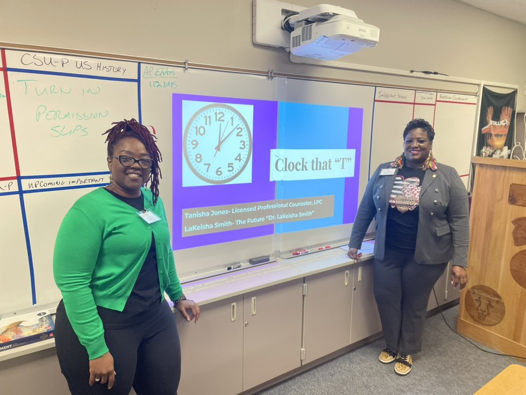 Tanisha Jones (@3jonesmom) on Twitter photo Itโs always a good time with my friend <a href="/LaKeishaRSmith1/">LaKeisha R. Smith</a> and an even better time when we get to present information that will benefit all students and educators.
Educating Children of Color 18th Annual Summit
Clock that โTโ Itโs always a good time with my friend <a href="/LaKeishaRSmith1/">LaKeisha R. Smith</a> and an even better time when we get to present information that will benefit all students and educators.
Educating Children of Color 18th Annual Summit
Clock that โTโ