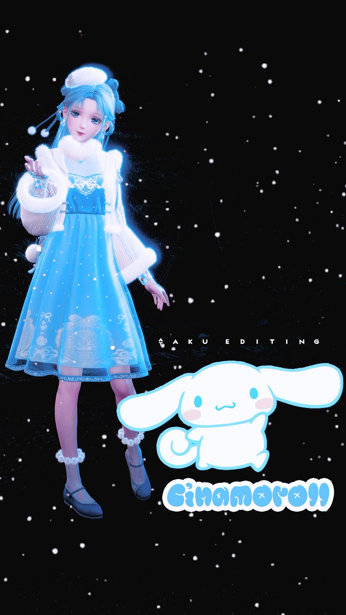 akucchiku's tweet photo. Sanrio inspired Infinity Nikki outfits by me!! Hope you like them~! #infinitynikki #nikki #infinitynikkitwt #インフィニティニキ #无限暖暖 #sanrio #mymelody #hellokitty #kuromi #cinnamoroll #pompompurin https://t.co/hgbQINSQHY