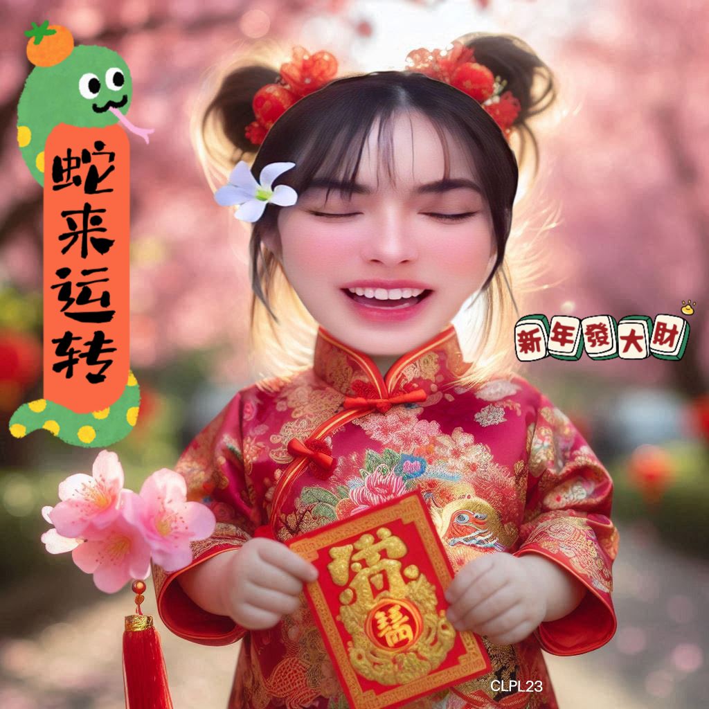 ninjalaile's tweet photo. 蛇來運轉，好事不斷
蛇蛇聲威，好運相隨

CHARLOTTE BEST YEAR29
#ชาล็อตออสติน 
#CharlotteAustin
@itscharlotty https://t.co/JeyOYixkAx