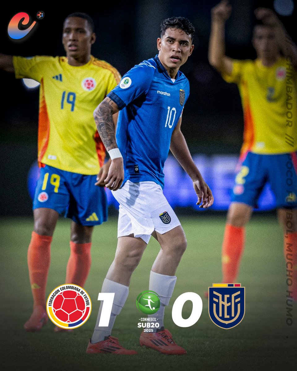 chimbadorec's tweet photo. ¡Se jugó solo en cancha de Ecuador!😡🤣
¡La #TriSub20 fue una lágrima🥲! #Colombia🇨🇴 encajó 1 de 1000⚽️, y eso le bastó.
Keny y Kendry desaparecidos👻.
El equipo de Bravo sin defensa y a la deriva👎.
El jueves será contra #Brasil🇧🇷, al que ya le hicieron 6. https://t.co/CquEALuEdm