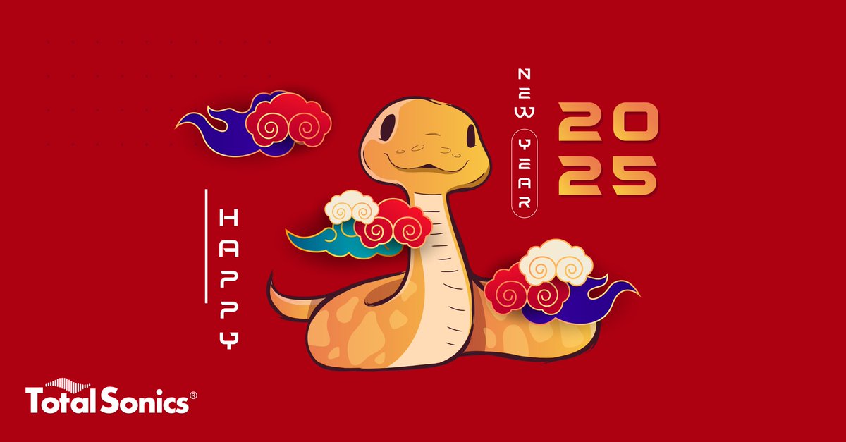 Happy Lunar New Year from Total Sonics 

This Lunar New Year, we’re celebrating all the subtle yet powerful moments in life.

Here’s to a year full of surprises, innovation, and incredible sound experiences. 

Wishing you a prosperous and joyful Year of the Snake! 🌙🎧