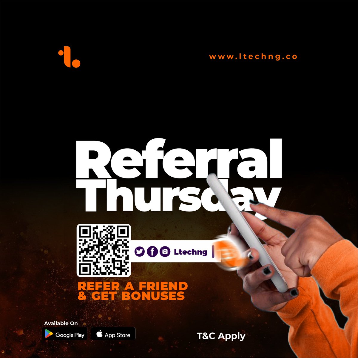 LTechNG_'s tweet photo. GET MORE
BY REFERRING MORE
AND GAIN BONUSES
WHILE THE NEW
CUSTOMER GETS
A WELCOME BONUS
(terms and conditions apply)
HAPPY THURSDAY
#LTECH
#CRYPTO
#GiftCards
#cryptocurency
#bitcoins
#billpayments
#FinancialFreedom
#CryptoRevolution
#empowerwithltech
#MATCHINGQUOTE
#EasyPayments https://t.co/F64F9J4lr6
