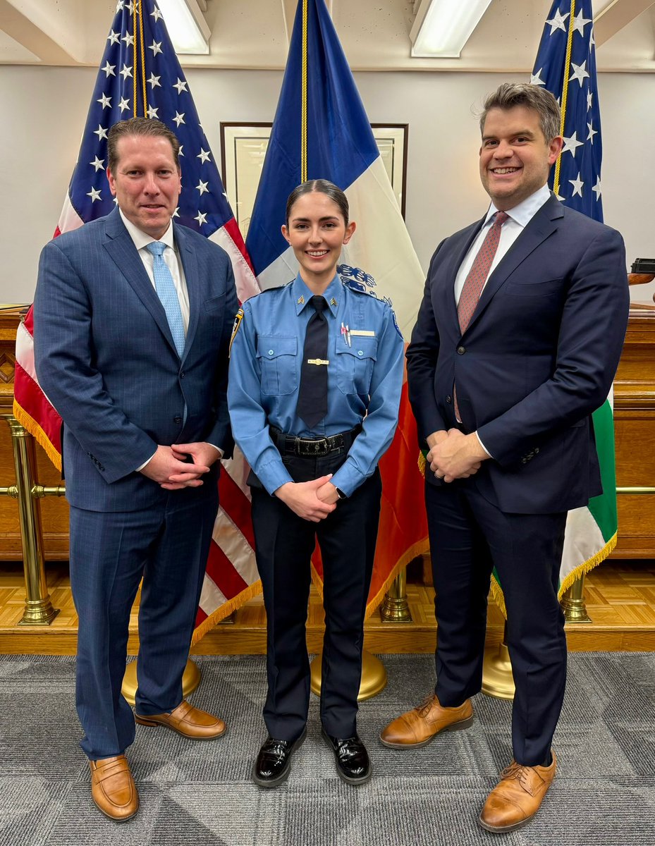 Two <a href="/NYPDCadets/">NYPD Cadets</a> from my office, Emily and Cathy, will take their oath tomorrow to officially become NYPD recruits. 

Both have proven to be invaluable assets to the NYPD, and I wish them continued success in the academy — and beyond!