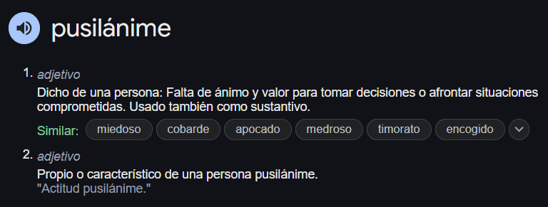 elvirasuarez03's tweet photo. PUSILÁNIME, esa es la palabra que define a césar escola, así en minúscula.
Aquí no hay ni sencillez, ni humildad, aquí lo q hay es una falta de DIGNIDAD propia del pusilánime.
 #YoMeLlamo https://t.co/31tTEQHTDJ