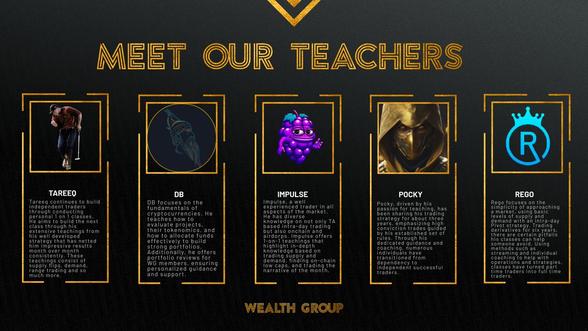 Did you know <a href="/WealthGroup/">Wealth Group</a> hosts monthly classes for every skill level? 🙌

From beginner to advanced, our expert teachers are here to elevate your trading journey. 🧠

Ready to grow your skills? Join us today! 👇
whop.com/wealthgroup/