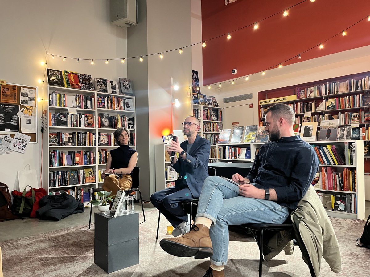 Packed house for Jeff Sebo’s book launch of ‘The Moral Circle: Who Matters, What Matters, and Why’ ⁦<a href="/jeffrsebo/">Jeff Sebo</a>⁩ ⁦<a href="/NYUCMEP/">NYU CMEP</a> ⁦<a href="/ptknitwear/">P&T Knitwear | Books and Podcasts</a>⁩