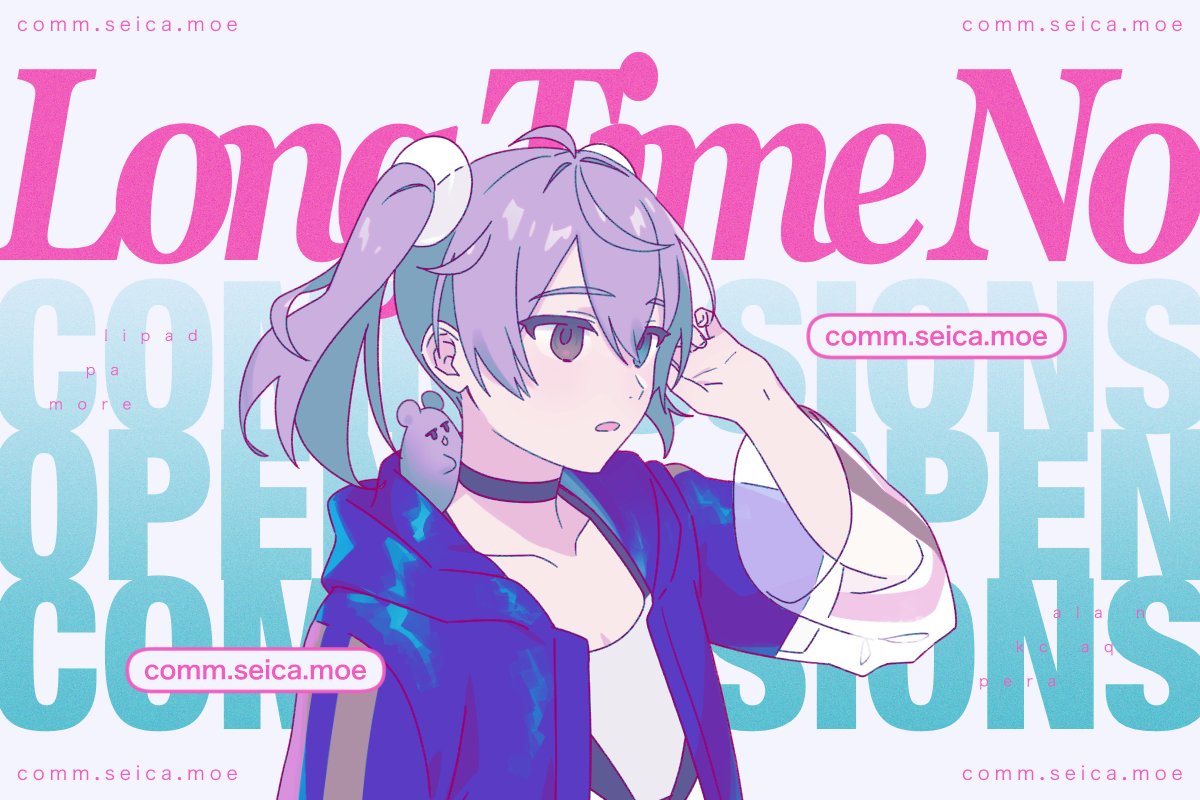 seica_4's tweet photo. Long Time No
COMMS OPEN…💙🫶

〈　https://t.co/9NKFo0yyqT　〉 https://t.co/lYpRgC9RZR