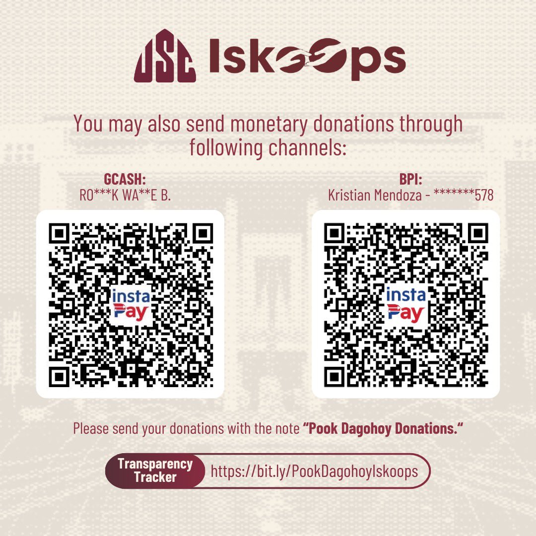 USCUPDiliman's tweet photo. #IskoOps | Update and Call for Volunteers
As of January 29 12:00am, the USC has gathered Php 8,825 worth of monetary donations, which shall be used to purchase and pack relief goods.
Unfortunately, according to Brgy. Old Balara Officials, the official tally of families https://t.co/1QdxovV9we