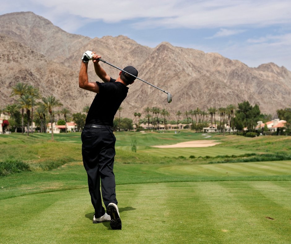 Happy Golf-tip Tuesday! Keeping your head and upper body as still as possible during your swing assures better accuracy and consistency.