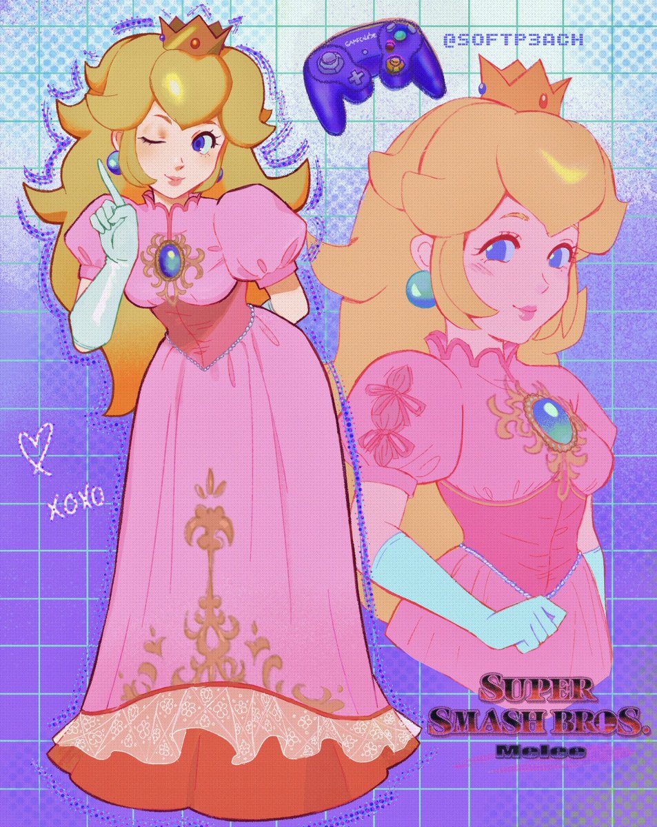 softp3ach_'s tweet image. Melee Peach 👾