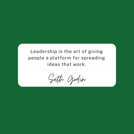 pilotspeaker's tweet photo. Leadership is the art of giving people a platform for spreading ideas that work. - Seth Godin #Leadership #Pilotspeaker #Soar2Success https://t.co/l5WYbyCA3b