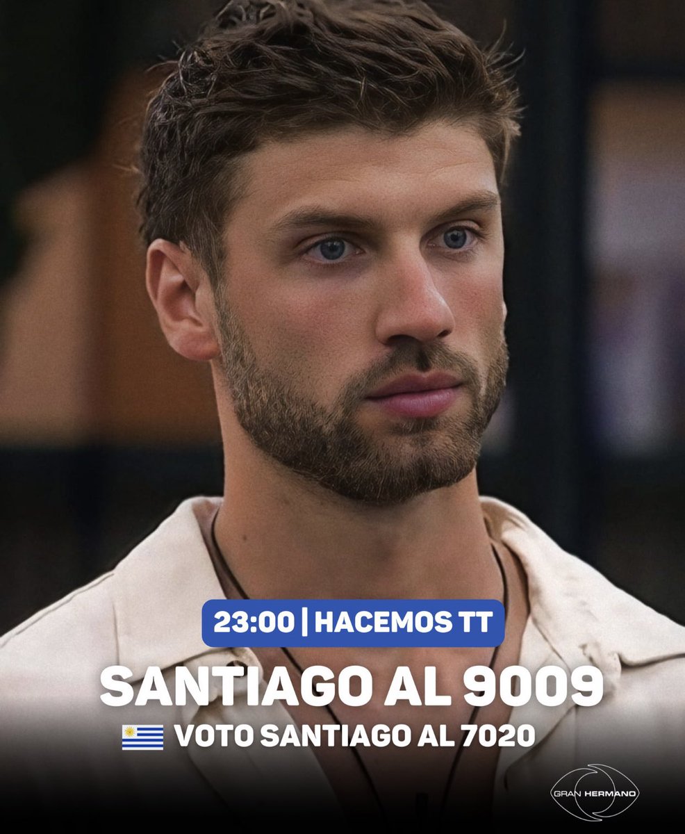 INICIAMOS LA TENDENCIA y tenemos una meta ENORME que son 20 mil posts, subi fotos/videos de tus votos!

-Queremos en este tweet 
2000 COMENTARIOS
300 RT
100 GUARDADOS

SANTIAGO AL 9009
#GranHermano