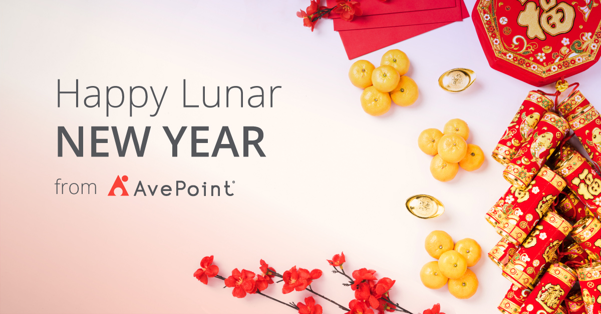 AvePoint's tweet photo. Happy Lunar New Year from AvePoint! 🧧 Wishing everyone a year filled with prosperity, success, and new opportunities. 

 #LunarNewYear #AVPT https://t.co/bqCaR3xl4i