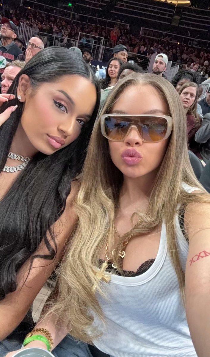 Ethiomari's tweet photo. Latto &amp; Brooklyn 😍 https://t.co/WUtklz27sZ