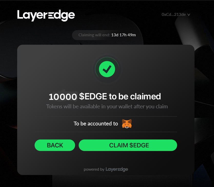 btamberlian's tweet photo. #LayerEdge Season 2 Airdrop

My Access Code: ( Szzn98OC ) 
For new Users: https://t.co/kfOvVUQ91V

S2: Start 28 January
Connect Wallet and Start Mining 

Like+Reply Code on Comment 

Guidelines 👇 https://t.co/FEFSj6z6rr