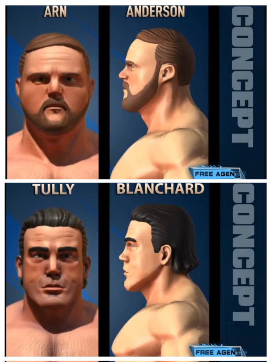 jbarnacles's tweet photo. Today was the #WWE2K25 reveal. Let's take a look at some new images from the most anticipated wrestling game of 2025!
Including the 1st look at the *CONCEPT* in-game models of @TheArnShow & #TullyBlanchard! @upwvideogame
#UltraProWrestling #UPWDLC #FourHorsemen 🐎🐎🐎🐎 https://t.co/7X3NfRpYwH