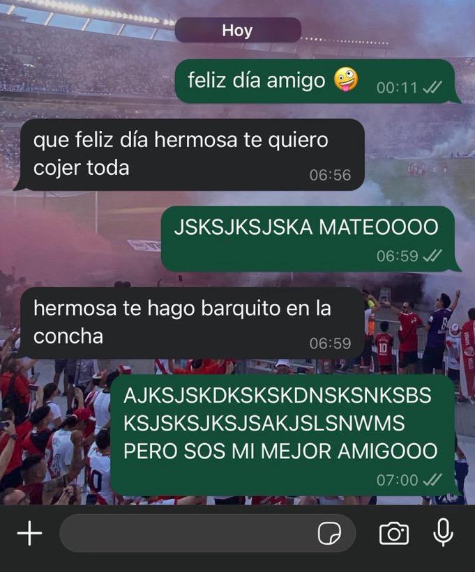 gente chamuyando tweet media