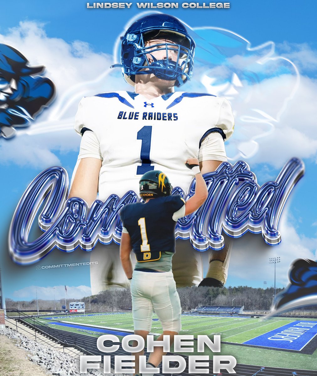 Cohen Fielder (@_cohenfielder) on Twitter photo #AGTG Blessed to announce my commitment to <a href="/LWC_Football/">LWC Football</a>! Huge thanks to my family for their support and to all the coaches that have pushed me toward greatness! <a href="/CoachKleckler/">Phil Kleckler</a> <a href="/Coach_CotterLWC/">Daniel Cotter</a> @CoachDeckardLWC <a href="/CoachAmbroseLWC/">Sam Ambrose</a> <a href="/MPatterson_11/">Matt Patterson</a> <a href="/TyBurt90/">Ty Burt</a> <a href="/CoachWesPatt/">Wes Patterson</a> #1and0 #AGTG Blessed to announce my commitment to <a href="/LWC_Football/">LWC Football</a>! Huge thanks to my family for their support and to all the coaches that have pushed me toward greatness! <a href="/CoachKleckler/">Phil Kleckler</a> <a href="/Coach_CotterLWC/">Daniel Cotter</a> @CoachDeckardLWC <a href="/CoachAmbroseLWC/">Sam Ambrose</a> <a href="/MPatterson_11/">Matt Patterson</a> <a href="/TyBurt90/">Ty Burt</a> <a href="/CoachWesPatt/">Wes Patterson</a> #1and0