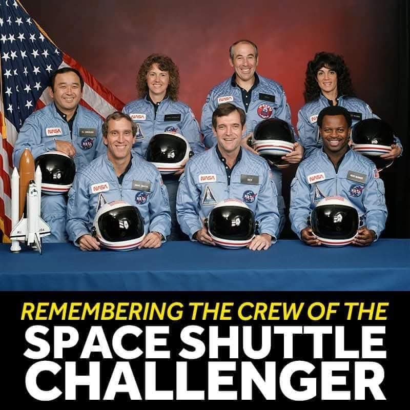 DJTommyRocks's tweet image. ~#SpaceShuttleChallengerDisaster~
Jan. 28th,1986 @ 11:39am(EST)
Today we remember seven incredible human souls who lost their lives aboard @NASA #SpaceShuttleChallenger, when the shuttle exploded just 73-seconds after take off on this day 39 years ago.
#SpaceShuttle #Challenger