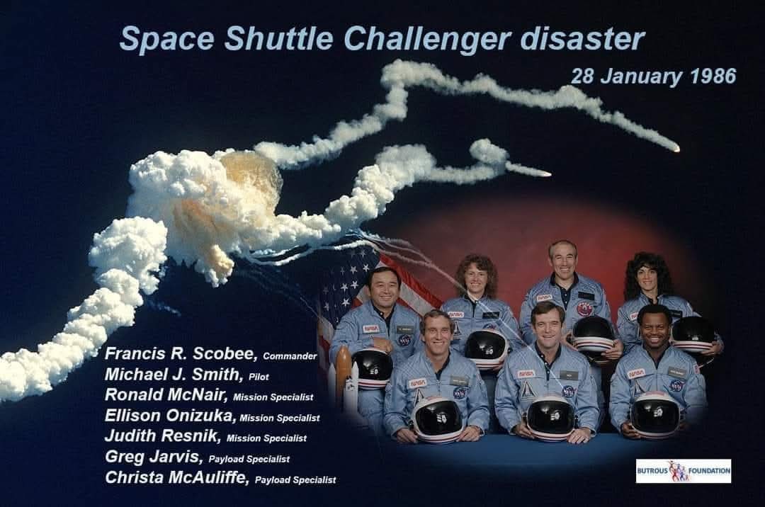 DJTommyRocks's tweet image. ~#SpaceShuttleChallengerDisaster~
Jan. 28th,1986 @ 11:39am(EST)
Today we remember seven incredible human souls who lost their lives aboard @NASA #SpaceShuttleChallenger, when the shuttle exploded just 73-seconds after take off on this day 39 years ago.
#SpaceShuttle #Challenger