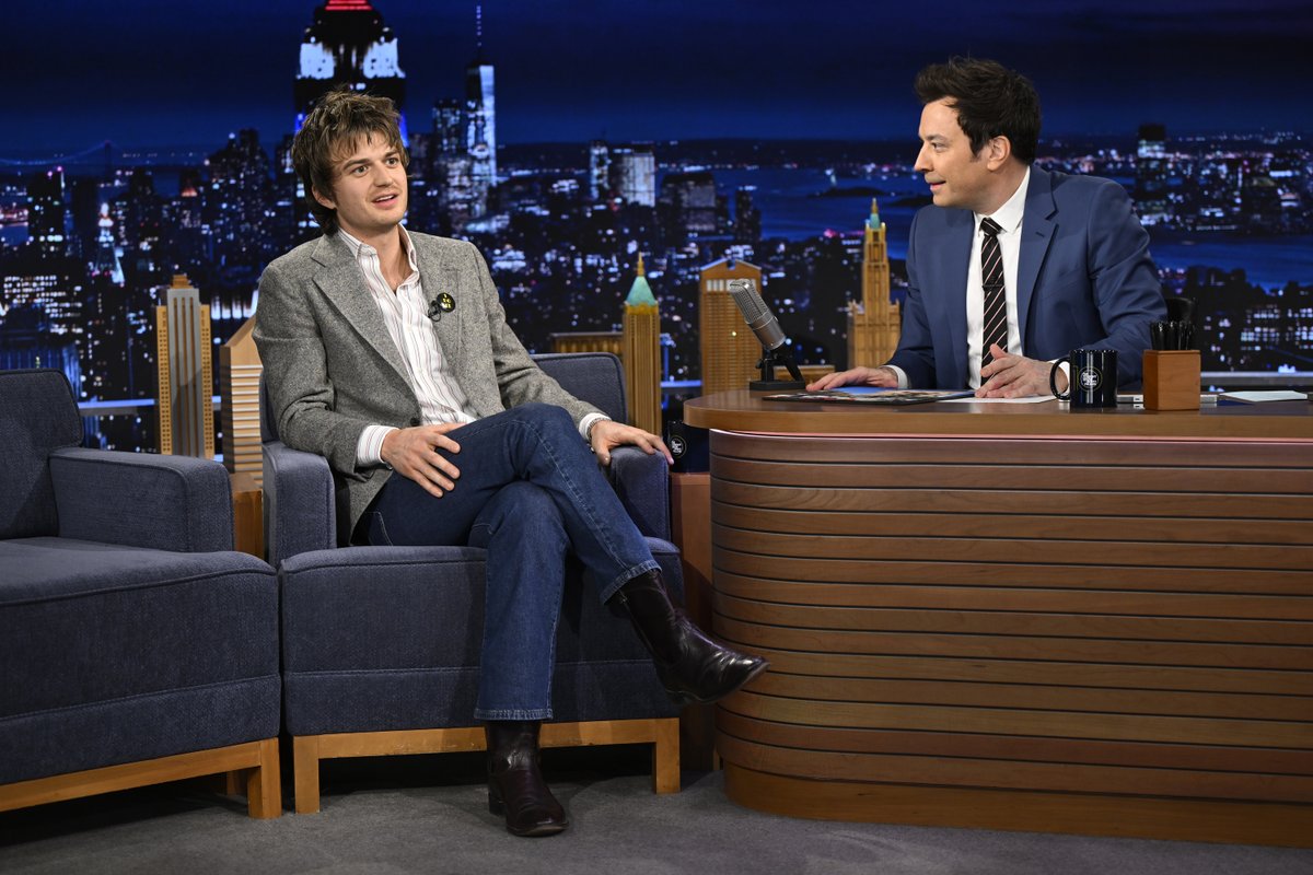 .<a href="/djotime/">Djo</a> joins us tonight to talk his new album The Crux! #FallonTonight