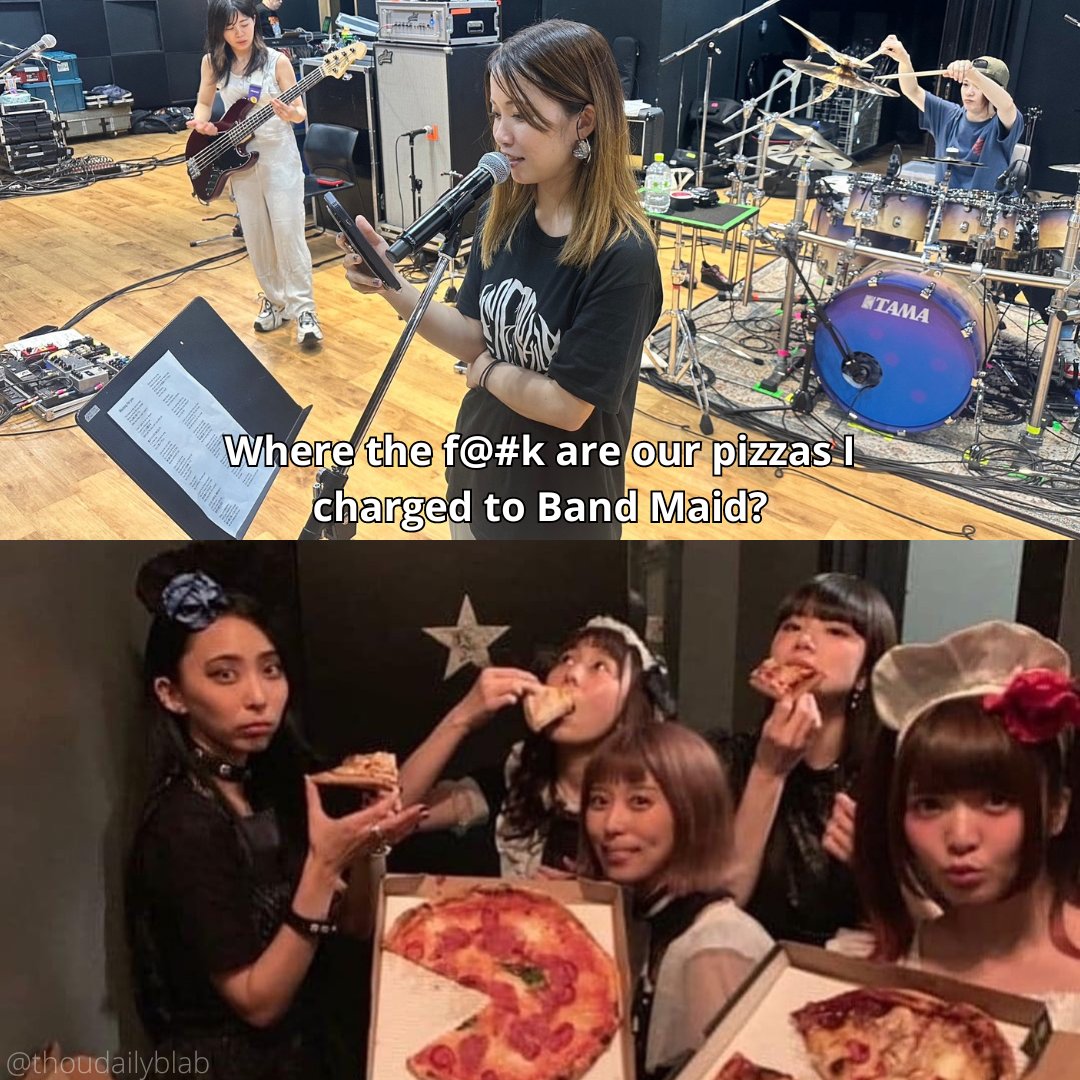 Happy #WackyWednesday !!

#bandmaid