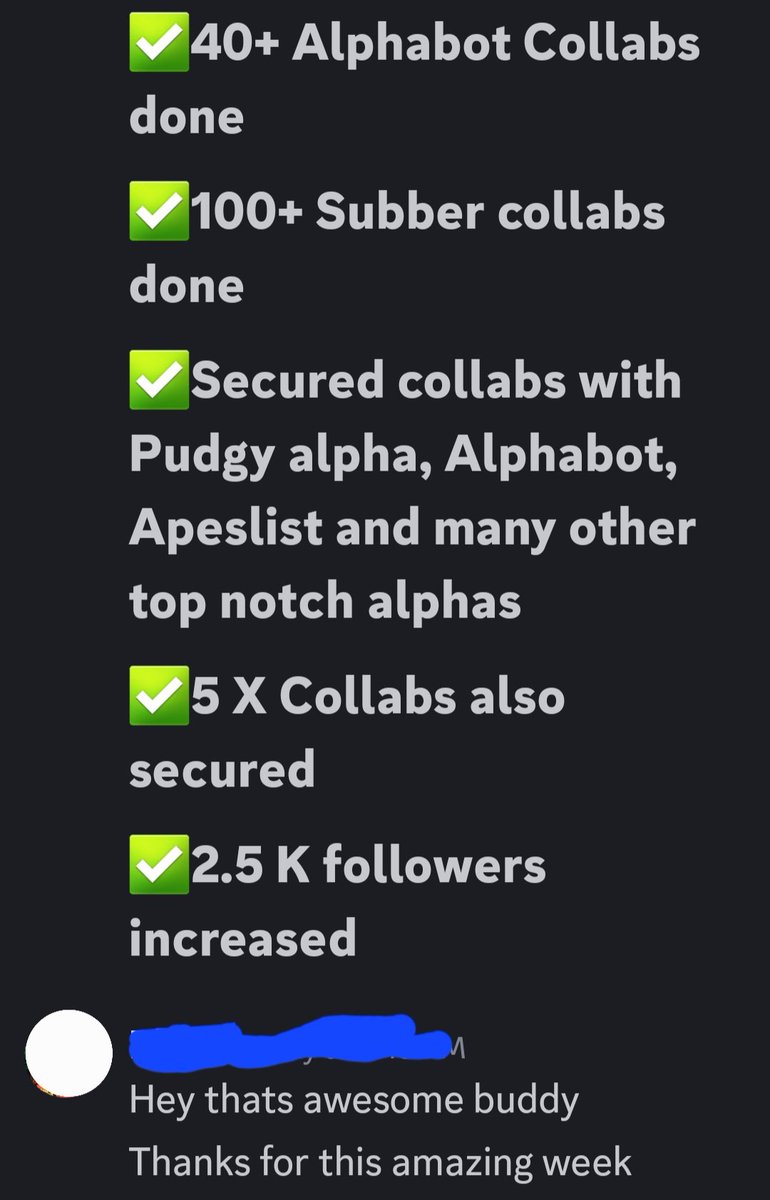 Gm Web 3 Legends 

I have recently started working for one of my new project and completed first week with Great Quality collabs. Founder Satisfied with my work 🫠.