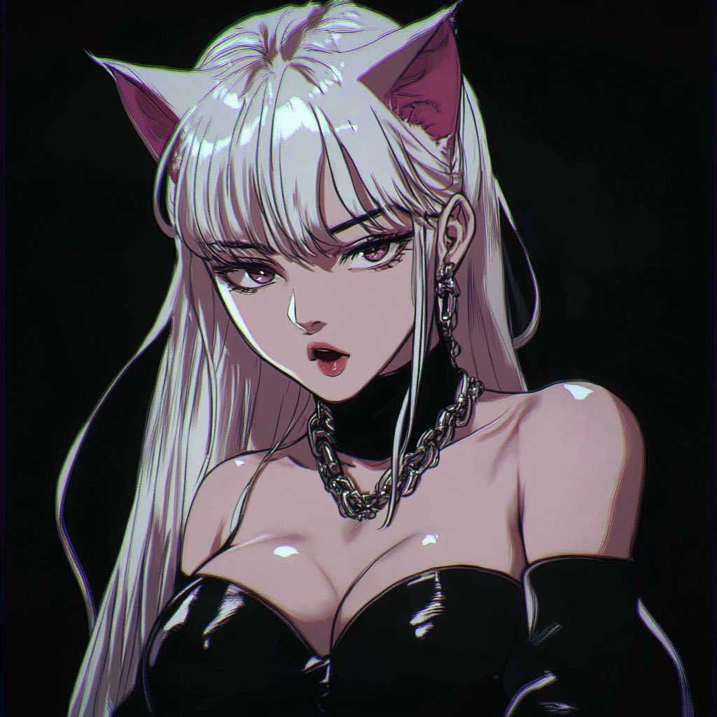 simp4veronica's tweet image. #ai #aiart #kittengirl #mistress #anime