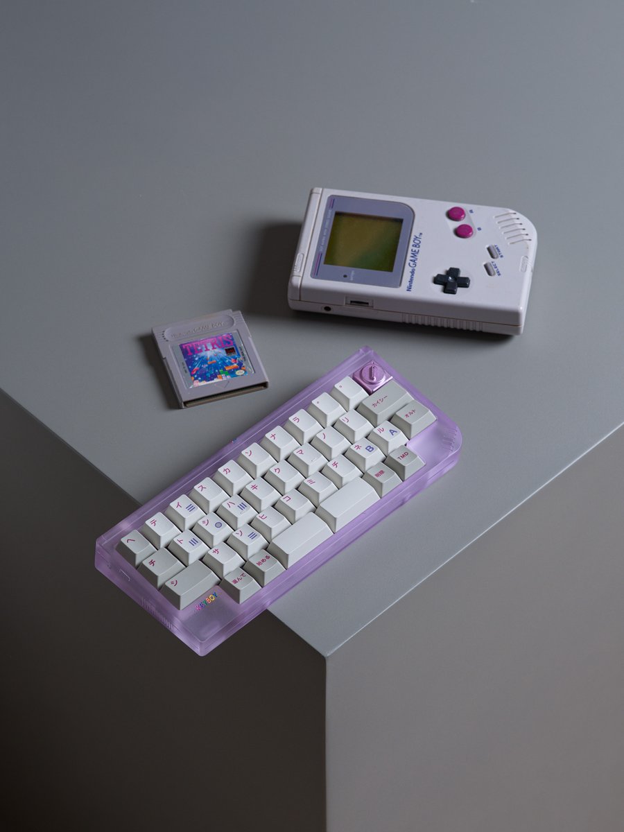otosalex's tweet photo. The GB34, aka the Keyboy. 

Assembled this for a client, what a treat this was.

Also yes, we are missing a key so we had to use a substitute. 😂 https://t.co/eTU2lNeF1C