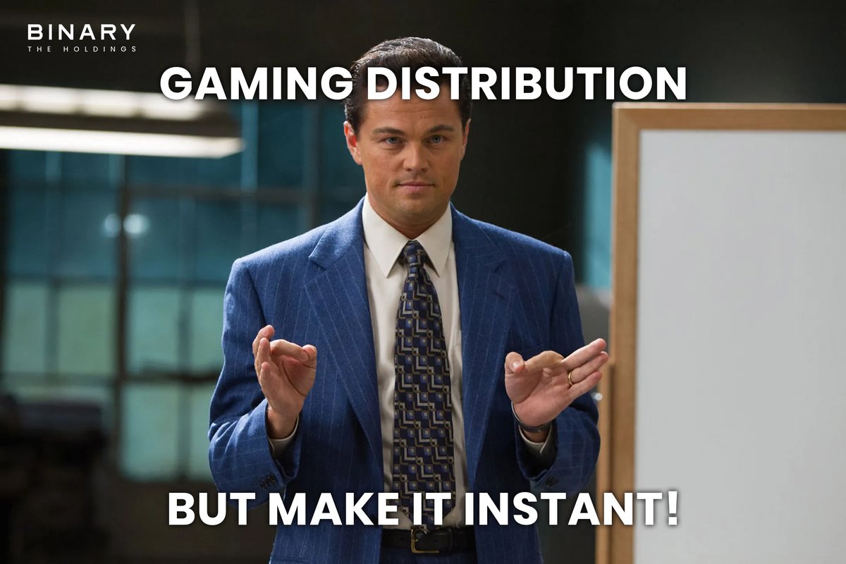 thebinaryhldgs's tweet image. A full-proof distribution plan platform! 

Coming soon to make game publisher’s life easy!