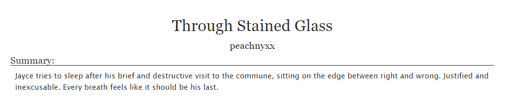 sliceddpeaches's tweet photo. its done finally 🥹 it was fun to explore what jayce would have been feeling HAD HE THE TIME TO PROCESS IT IN THE SHOW !!!! but anyway. take care of him
#jaycetalis #arcane #arcanefic #jayvik 
https://t.co/caEhqOoqZG https://t.co/5nmJjSIJjH