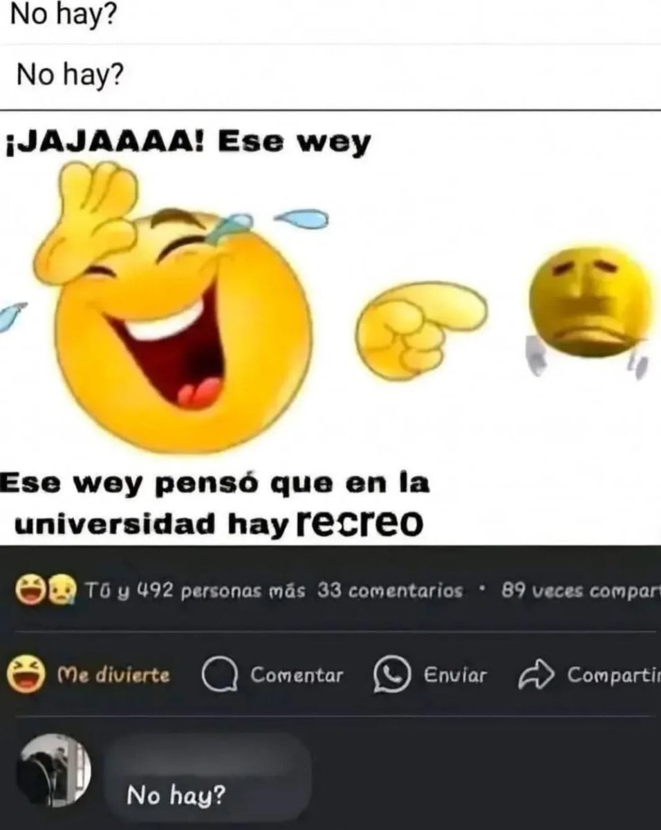 Enserio no hay?.. 😭