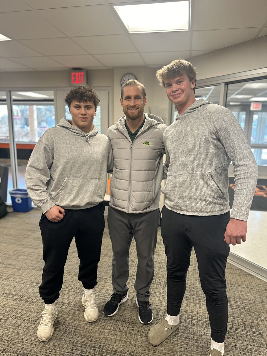 Coach Rob Griffin (@coachrobg) on Twitter photo Thanks <a href="/CoachGrantOlson/">Coach Grant Olson</a> for coming by SLP today to talk to some of our guys. Gave some great insight and knowledge to some of our leaders about making it to the next level and what championship culture looks like! #GoBison x #WingsUp <a href="/Loganodea9/">Logan O’Dea</a> <a href="/mhelfmann11/">Mason Helfmann</a> <a href="/CoachFost/">Coach Foster</a> Thanks <a href="/CoachGrantOlson/">Coach Grant Olson</a> for coming by SLP today to talk to some of our guys. Gave some great insight and knowledge to some of our leaders about making it to the next level and what championship culture looks like! #GoBison x #WingsUp <a href="/Loganodea9/">Logan O’Dea</a> <a href="/mhelfmann11/">Mason Helfmann</a> <a href="/CoachFost/">Coach Foster</a>