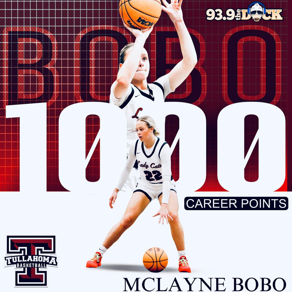 Lady Wildcats Hoops (@ttowngirlsbball) on Twitter photo 🔥🏀 1000 Points! 🏀🔥
Join us in Congratulating Lady Cat, <a href="/mclayne_bobo/">mclayne bobo</a> on scoring her 1000th point tonight against Giles County! 🔥🏀 1000 Points! 🏀🔥
Join us in Congratulating Lady Cat, <a href="/mclayne_bobo/">mclayne bobo</a> on scoring her 1000th point tonight against Giles County!