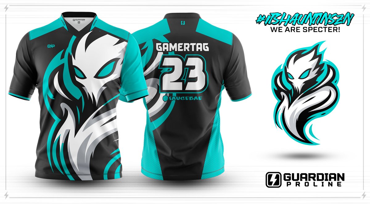 The new "Breathable" mesh Praetorian Jerseys available in '25 for <a href="/SpecterEsports_/">Specter Esports</a> ! Mesh upper front and back shoulders as well as mesh lower back.