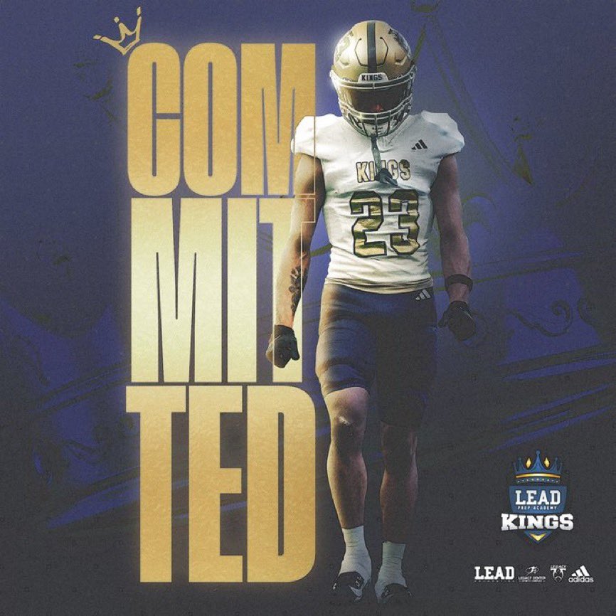 Lukas Hanson 🏈 🏀 (@lukas_hanson) on Twitter photo Blessed to announce my commitment to LEAD Prep Academy, excited to start working and see what the future holds for me. #AGTG #Committed #gokings
<a href="/CoachGrig_NCSA/">Coach Grignon</a>
<a href="/LegacyLouAdams/">Louis Adams</a>
<a href="/FigurskiAD/">Eric Figurski</a> Blessed to announce my commitment to LEAD Prep Academy, excited to start working and see what the future holds for me. #AGTG #Committed #gokings
<a href="/CoachGrig_NCSA/">Coach Grignon</a>
<a href="/LegacyLouAdams/">Louis Adams</a>
<a href="/FigurskiAD/">Eric Figurski</a>