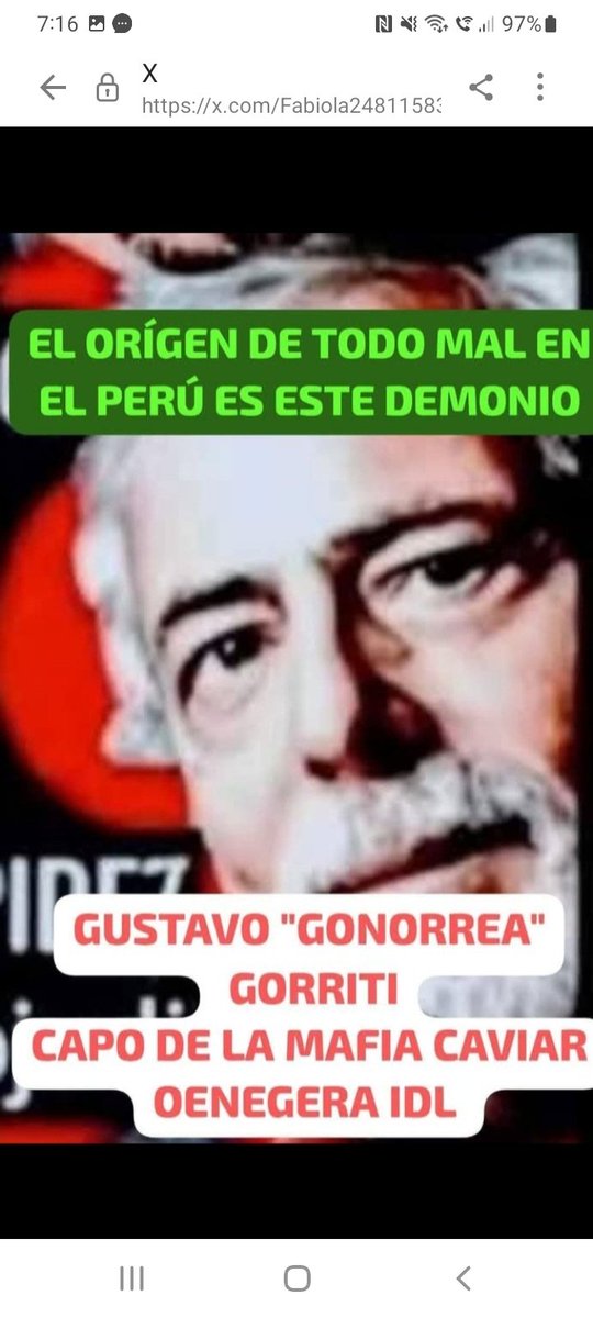 Ruboro59's tweet image. Estamos cansados de hacer ricos a los terroristas con nuestro dinero con la complicidad de proterrucas CIDH e IDL de Gorriti que ya deberían tenerlo tras las rejas por ser operador político y tener agarrados de los huevos a Jueces y Fiscales por audios que Pablo Sánchez le dió.