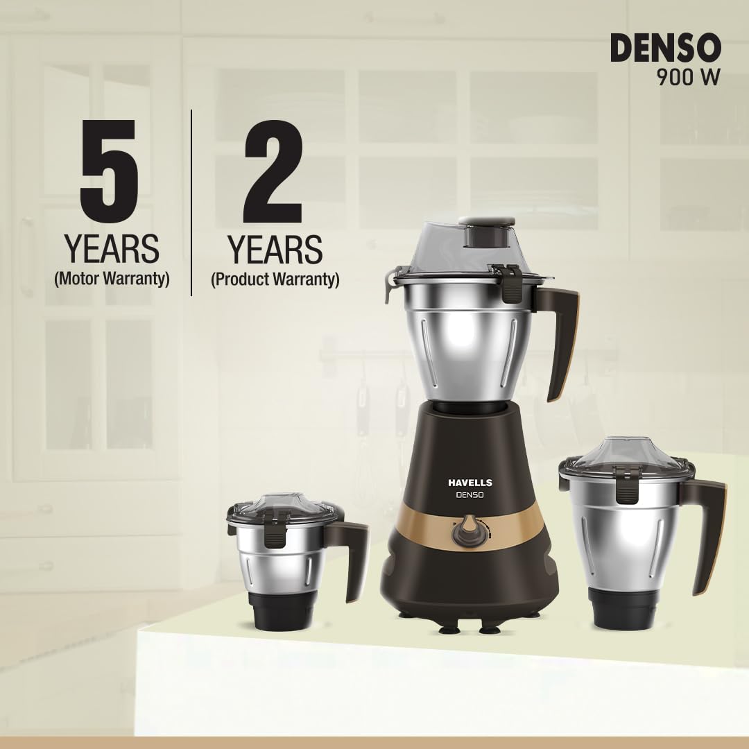 MasterGadgetsIN's tweet image. #Havells #Denso Heavy Duty 900 Watts 3 Jar #Mixer #Grinder 

amzn.to/3PVTzO4

₹5,350 Deal price (24% Discount) 
₹7,000 MRP

→ Ball Bearing Copper Motor
→ 900 Watts 
→ 3 Jar Mixer Grinder
→ Large Break Resistant Alluminium Collar Jars

#amazonfinds #amazon