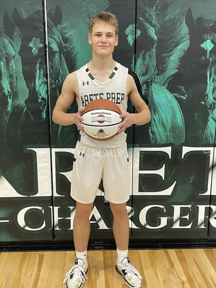 Arete Chargers (@aretechargers) on Twitter photo Welcome <a href="/HarrisonKremer/">Harrison Kremer</a> to the
🏀1000 POINT🏀 club as a Junior. 4th boys player in program history to hit the mark. Joins J. Patrick, M. McClelland, and R. Mourad
Congratulations Harrison!
<a href="/GreatHeartsAcad/">Great Hearts Academies</a> <a href="/AZSPORTSNETWORK/">azsportsnetwork</a> Welcome <a href="/HarrisonKremer/">Harrison Kremer</a> to the
🏀1000 POINT🏀 club as a Junior. 4th boys player in program history to hit the mark. Joins J. Patrick, M. McClelland, and R. Mourad
Congratulations Harrison!
<a href="/GreatHeartsAcad/">Great Hearts Academies</a> <a href="/AZSPORTSNETWORK/">azsportsnetwork</a>