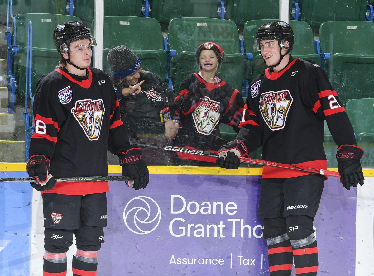 Such a great photo capturing Aria’s joy with her billet brothers!  Inclusion at its finest making Aria feel like she belongs!  We have exciting news to share coming very soon!  Our story of “seeing the possible” and building inclusive communities is coming on Feb. 12!