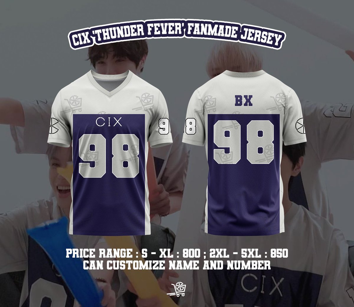 cixfixkr's tweet photo. [HELP RT] MY G.O 🇲🇾

CIX 2025 THUNDER FEVER ⚡️ FANMADE JERSEY by @cix_cart 

Dateline: 3/2/2025 (8 pm) 

Order form: 
🔗 https://t.co/JYlTh9krKV

#pasarCIX https://t.co/bVanToKovb