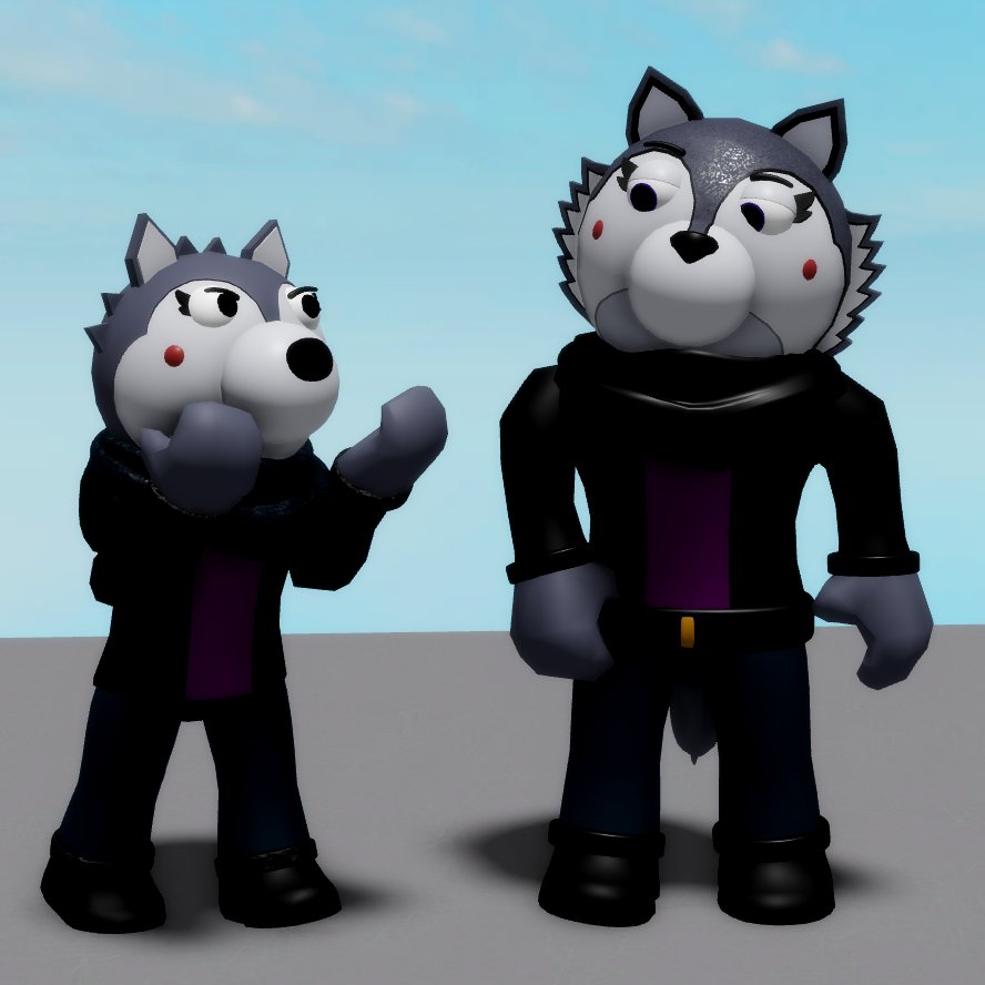 MarcMixy's tweet photo. Piggy's Miserability Redesigns #RPMLeaks
#3 - Chief Winston Walker 🐺
#4 - Willow Wolf 🐺 https://t.co/aBsPgzO76S
