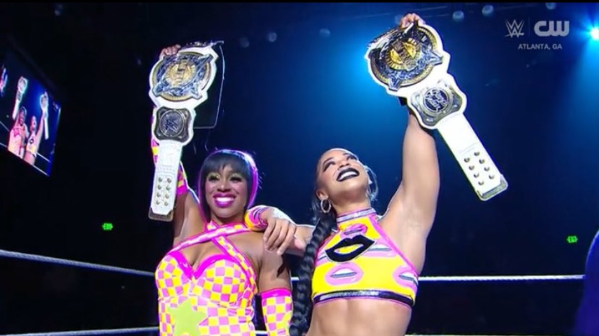 belair_updates's tweet image. Black Excellence 🤍
#WWENXT