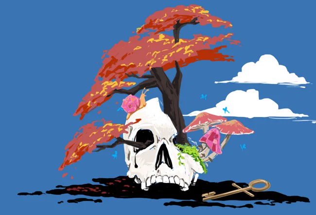 アリスマッドネスリターンズ!雰囲気大好きで、アートワークブックも持ってる。そしてこれ描いたのもう10年も前… 