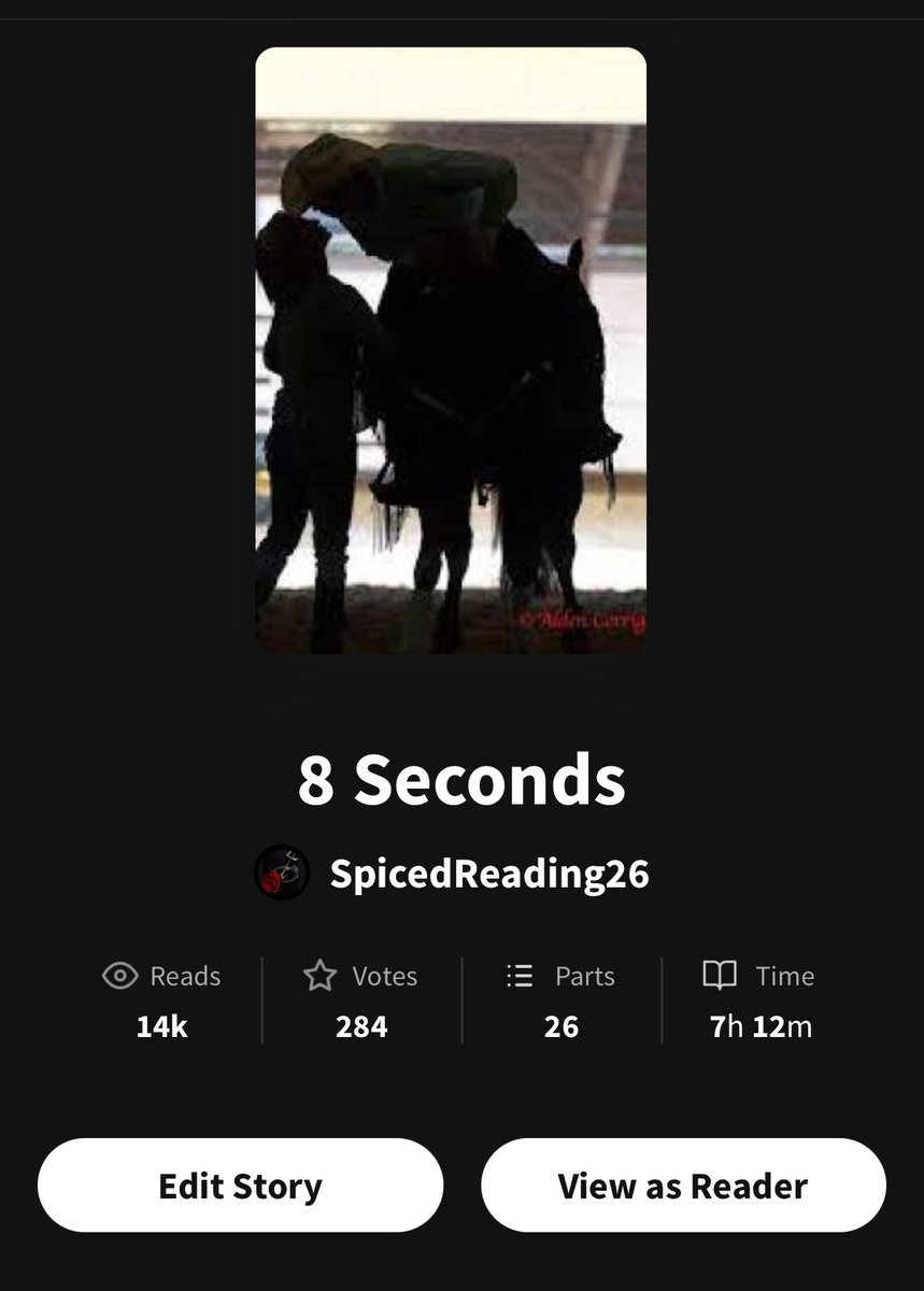 spicedreading26's tweet photo. You already know… thank you. 🤍😭🥀🤓
#booktok #books #spicybooks #wattpad #14thousand #insane #thankyou #authorinthemaking #8Seconds #novel https://t.co/jIzTCmQRxN