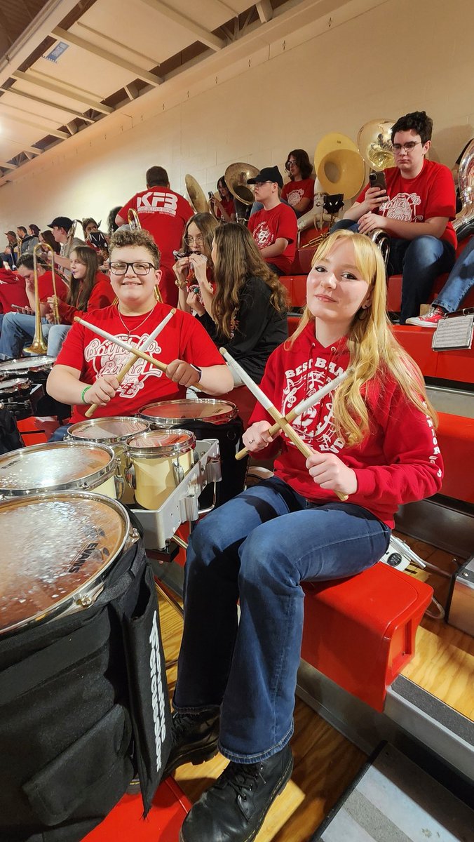 BCHS_Mr_J's tweet photo. Special thank you to the Boyd County Pep Band! You guys rocked! It was so great to be back after several weeks off. Thanks for being good humans! #bestbandintheland #6thmanpepband #LoudAndProud https://t.co/31WefFjOw8