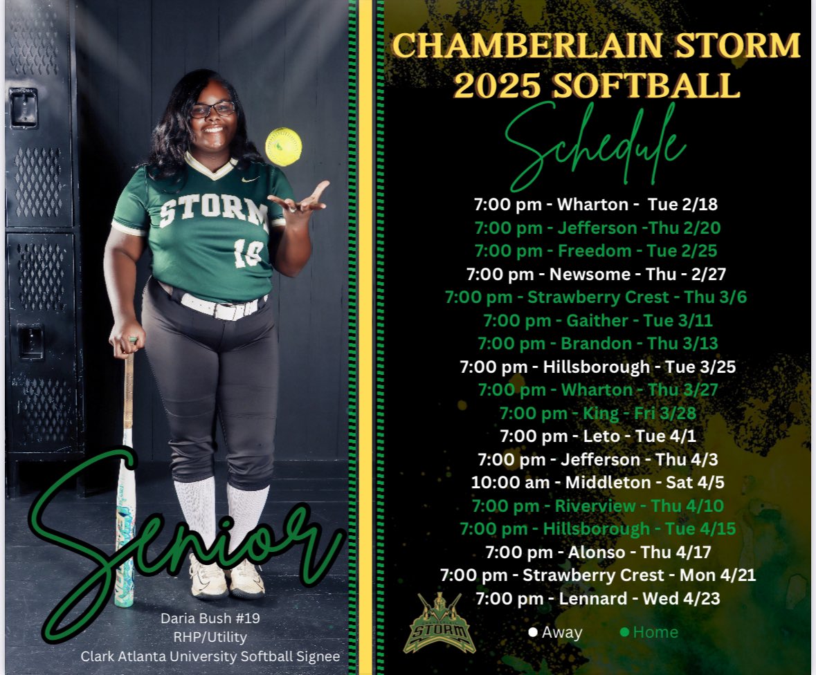 Daria J Bush (@dbush2025) on Twitter photo Final season 2025 #letsgochambo so ready. <a href="/UnityAndersonHS/">Unity Anderson-HS</a> <a href="/ClarkAtlantaSB/">Lady Panthers Softball</a> <a href="/CHS_Legacy/">Chamberlain Legacy Alliance</a> <a href="/NicoleBayona93/">Nicole Bayona</a> <a href="/CoachShanty/">Lishanty Guillermo</a> <a href="/commit2HBCU/">SHOWCASE HBCU</a> Final season 2025 #letsgochambo so ready. <a href="/UnityAndersonHS/">Unity Anderson-HS</a> <a href="/ClarkAtlantaSB/">Lady Panthers Softball</a> <a href="/CHS_Legacy/">Chamberlain Legacy Alliance</a> <a href="/NicoleBayona93/">Nicole Bayona</a> <a href="/CoachShanty/">Lishanty Guillermo</a> <a href="/commit2HBCU/">SHOWCASE HBCU</a>